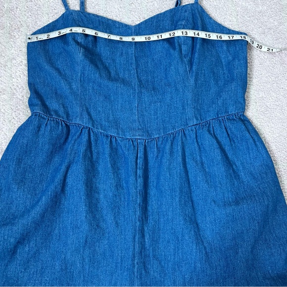 Old Navy Chambray Denim Romper Size XXL Cotton Spring Summer Festival Playsuit - Picture 7 of 11